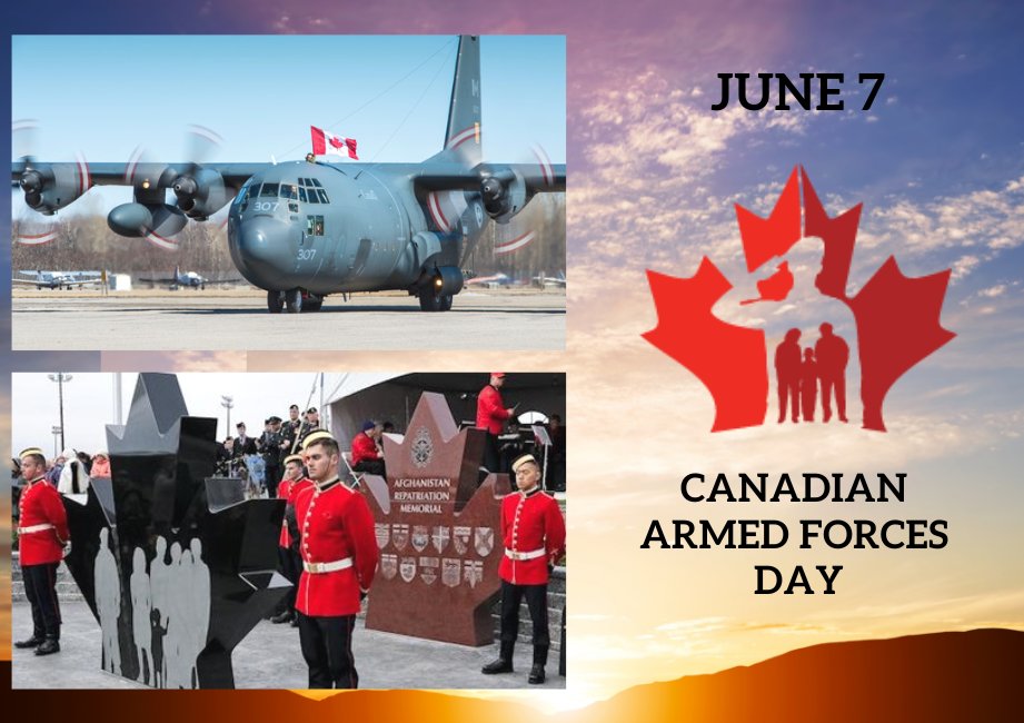HPEschools's tweet photo. Canadian Armed Forces Day is June 7. To all current and past members of the Canadian Armed Forces, and to the loved ones who stand with you, we appreciate and recognize your bravery, dedication and sacrifice. https://t.co/niOiWmhuxN