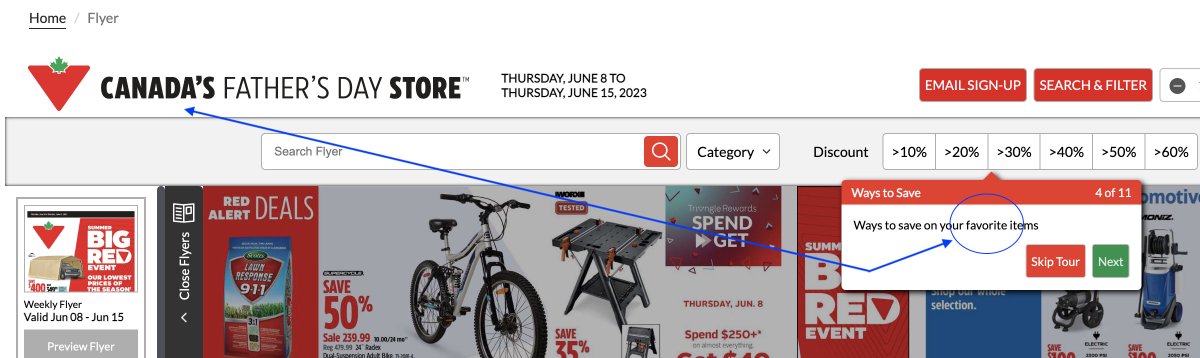 Since I am a Canadian Computer Science teacher, I try my best to model and push my Ss to use Canadian spelling - especially on the front-end for users. Hard to advocate when a HUGE Canadian company, <a href="/CanadianTire/">Canadian Tire</a>, uses American spelling. Very disappointing to see.