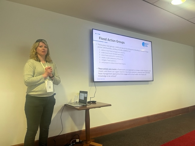 NatFloodForum's tweet photo. Dr @SarahEPerc from @LJMU and Heather Shepherd from #NFF delivered the Flood Action Groups: Building Resilience in Flood Action Groups workshop yesterday afternoon as part of #FloodandCoast2023! 🌊

We'll be doing one more #workshop this week on June 8th!

#FC2023 #FCERM https://t.co/3vTSVvVAt0