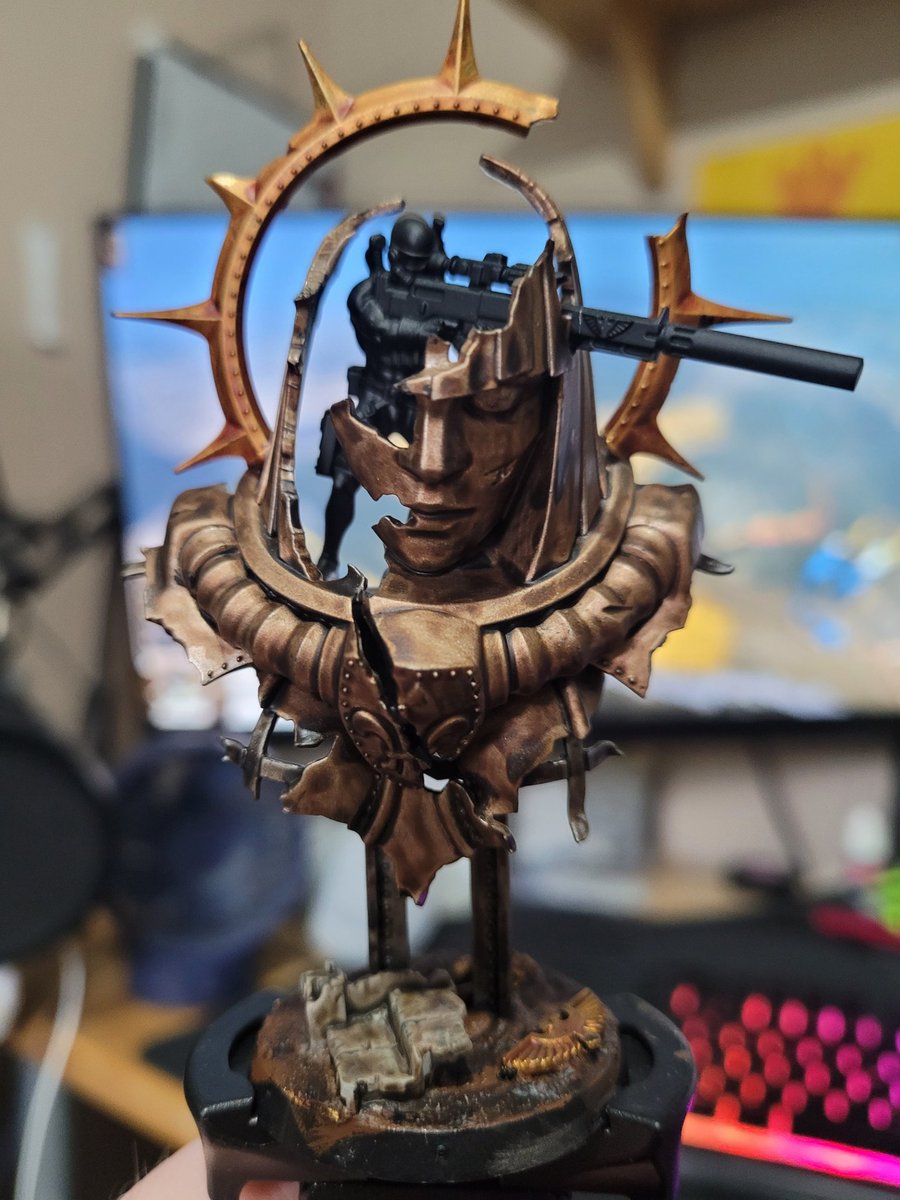 SultanofChokes's tweet photo. @warhammer A totally inconspicuous vindicare https://t.co/VJ6bNuLCrZ