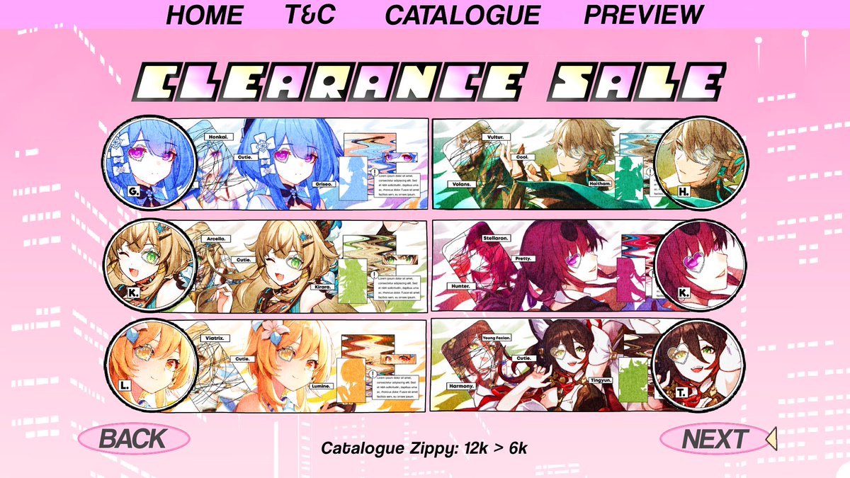 tinybunsie's tweet photo. any interaction will be appreciated <3

Halo semuanya! aku ada layout 2D CLEARANCE SALE⭐️ harganya tertera di pic (get ava png only) &amp; payment via Qris yaa🤍🌷 yuk jajaaan :3 

#zonauang #zonaba https://t.co/6vfkaNwYSN