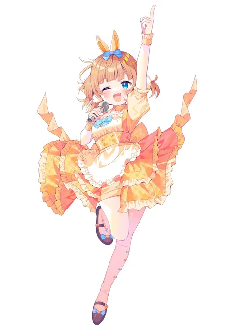 この度権田原まひるさん()のキービジュアルを描かせていただきました～!お歌メインで活動予定ということなのでぜひぜひチェックです!!