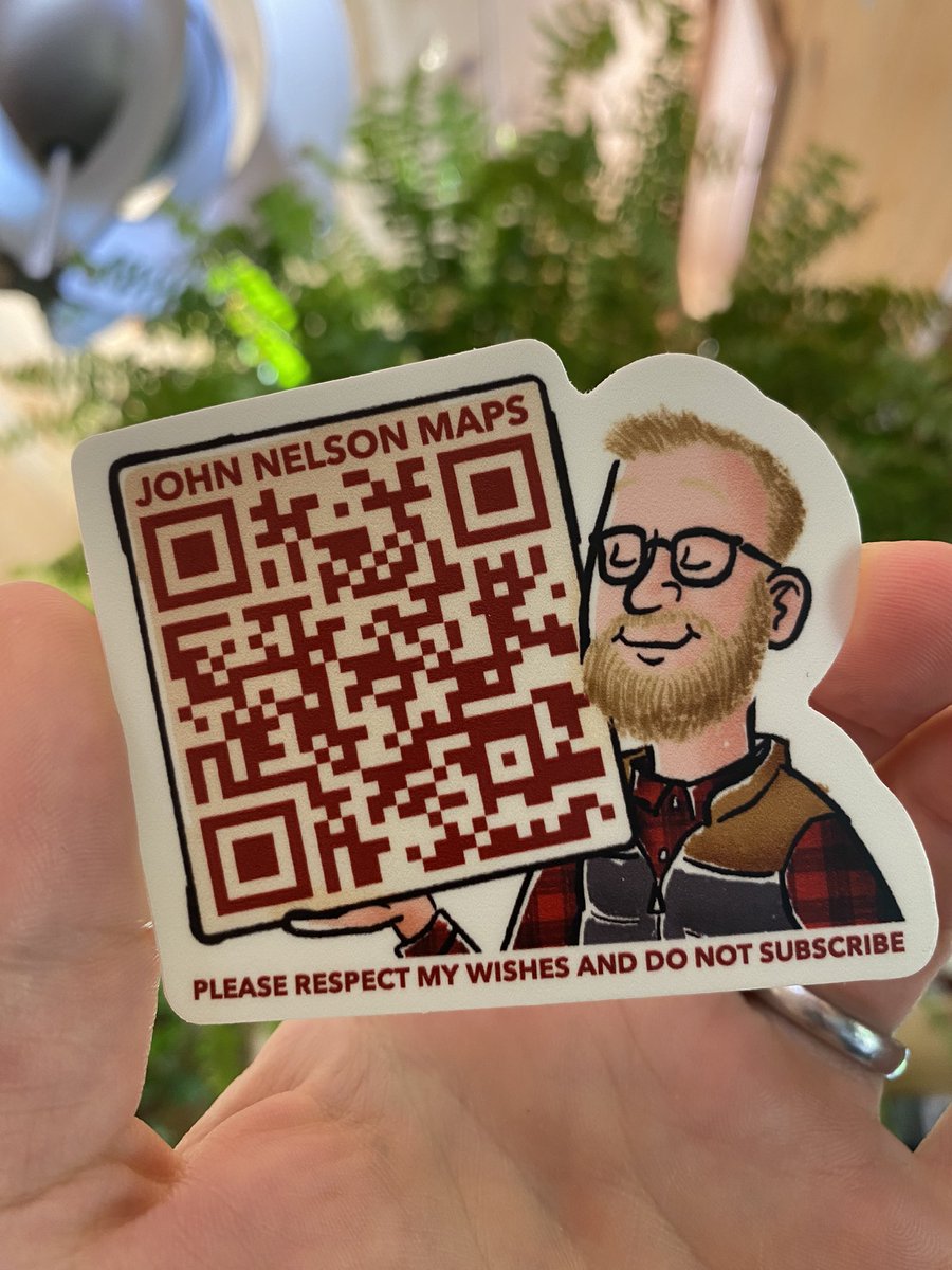 I just got these stickers to give away at the <a href="/EsriUC/">Esri User Conference</a>!
Drawn by <a href="/WarrenDz/">Warren Davison</a>