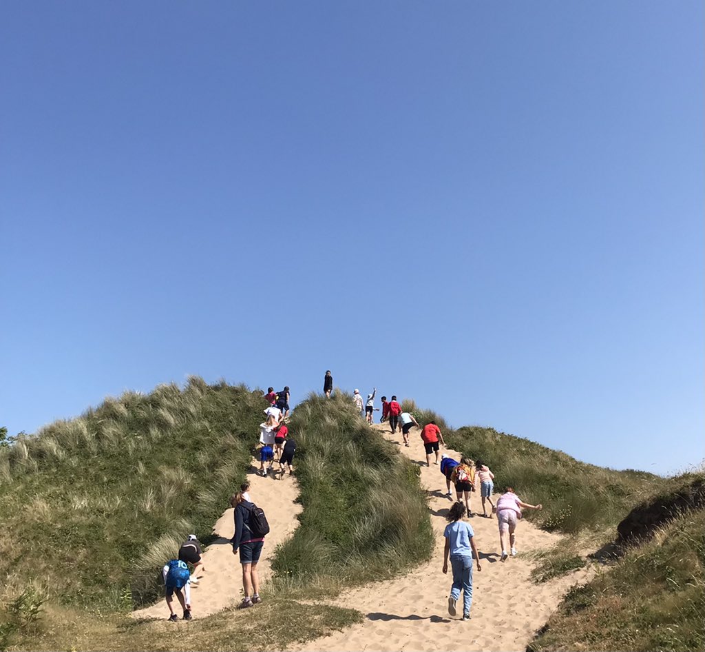BubsyTownhill's tweet photo. Year 5 have had a brilliant day outdoor learning at Oxwich Bay and Oxwich Nature Reserve. A big thank you to @GowerSociety for funding today’s trip and to @DawnNaturedays for your fantastic knowledge and expertise! #tcsyear5 #TCSST #TCSHU #TCSHW https://t.co/jxBt0vYOQ8