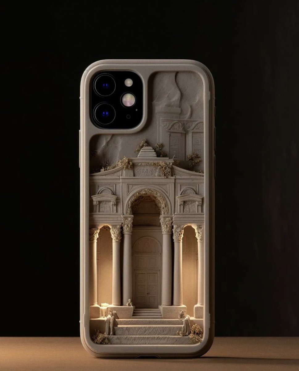 EA_ARCH's tweet photo. كيف ممكن أحصل على كفر جوال منحوت بهذا الابداع ؟ 🤩 https://t.co/uh6oY2l6re