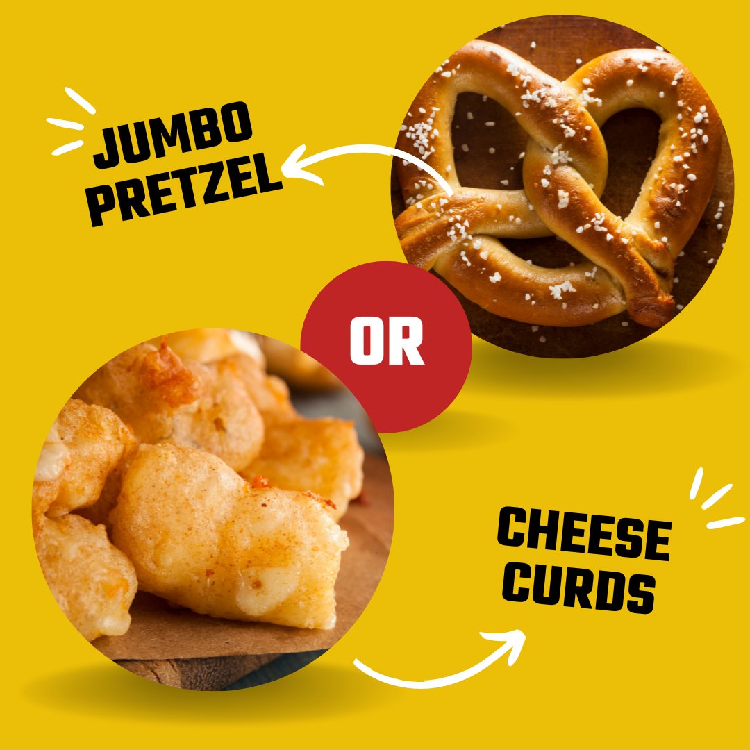 🥨🧀 Indulge in a battle of flavors! 🏆🍻 

Which team are you: Jumbo Pretzel or Cheese Curds? 🤔

Tell us in the comments! 👇🏼

#TinShedTavern #MNbarandgrill #MNrestaurant #tavern #MNfoodie