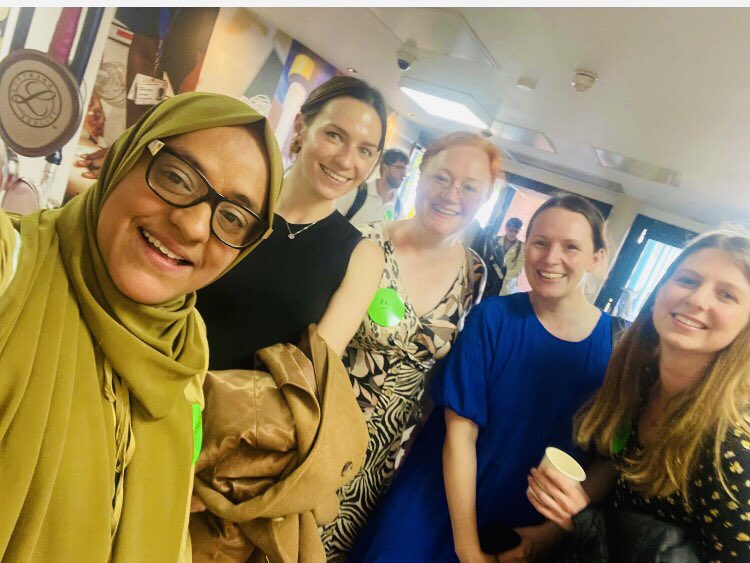 Great day at <a href="/NELondonAHPs/">NELAHPS</a> conf catching up with our lovely <a href="/NELFTAdultSLT/">Adult Speech Therapy</a> neighbours and sharing our #voice and #laryngectomy work. Fantastic to see so much interesting work happening across the NE London patch. Go #AHPs ! ⭐️