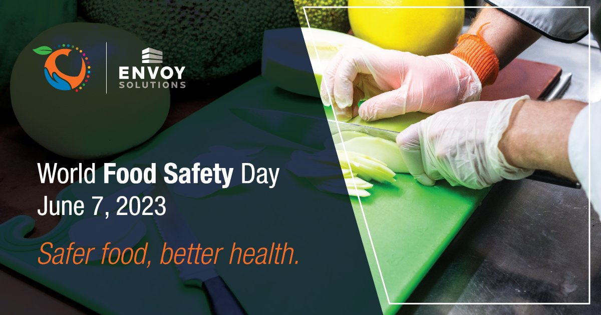 Today is #WorldFoodSafetyDay, and food safety is our business! We’re committed to educating our customers on #foodborneillness and providing the right solutions to keep your kitchen SAFE and HEALTHY! 

Learn more at hubs.ly/Q01SjRn40