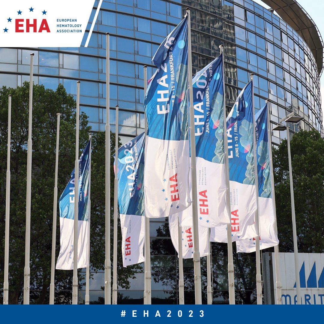 #EHA has landed in Frankfurt! Starting tomorrow, you can immerse yourself in the latest clinical and translational research, industry updates, and more at #EHA2023 from June 8-11.

Haven't had a chance to register? You can still join us: eha.fyi/EHA2023_regist…
