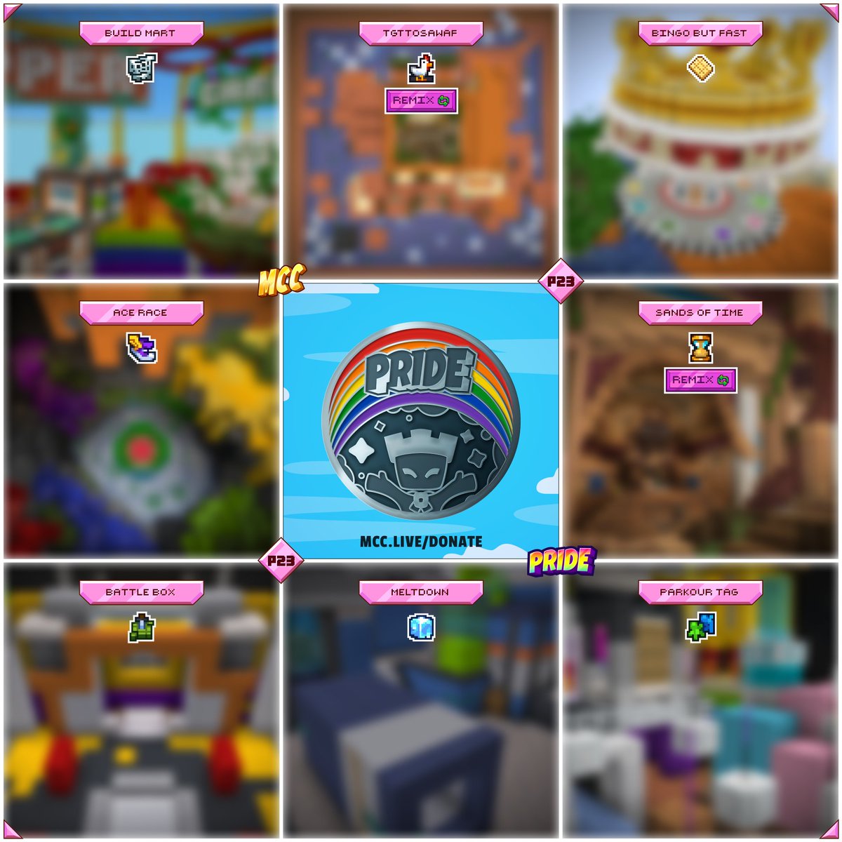 MCChampionship_'s tweet image. 🗞️ Hot off the press, it's the MCC Pride Games! 🗞️

This event's Sands of Time remix was inspired by a submission from the wonderful @Antfrost 👑