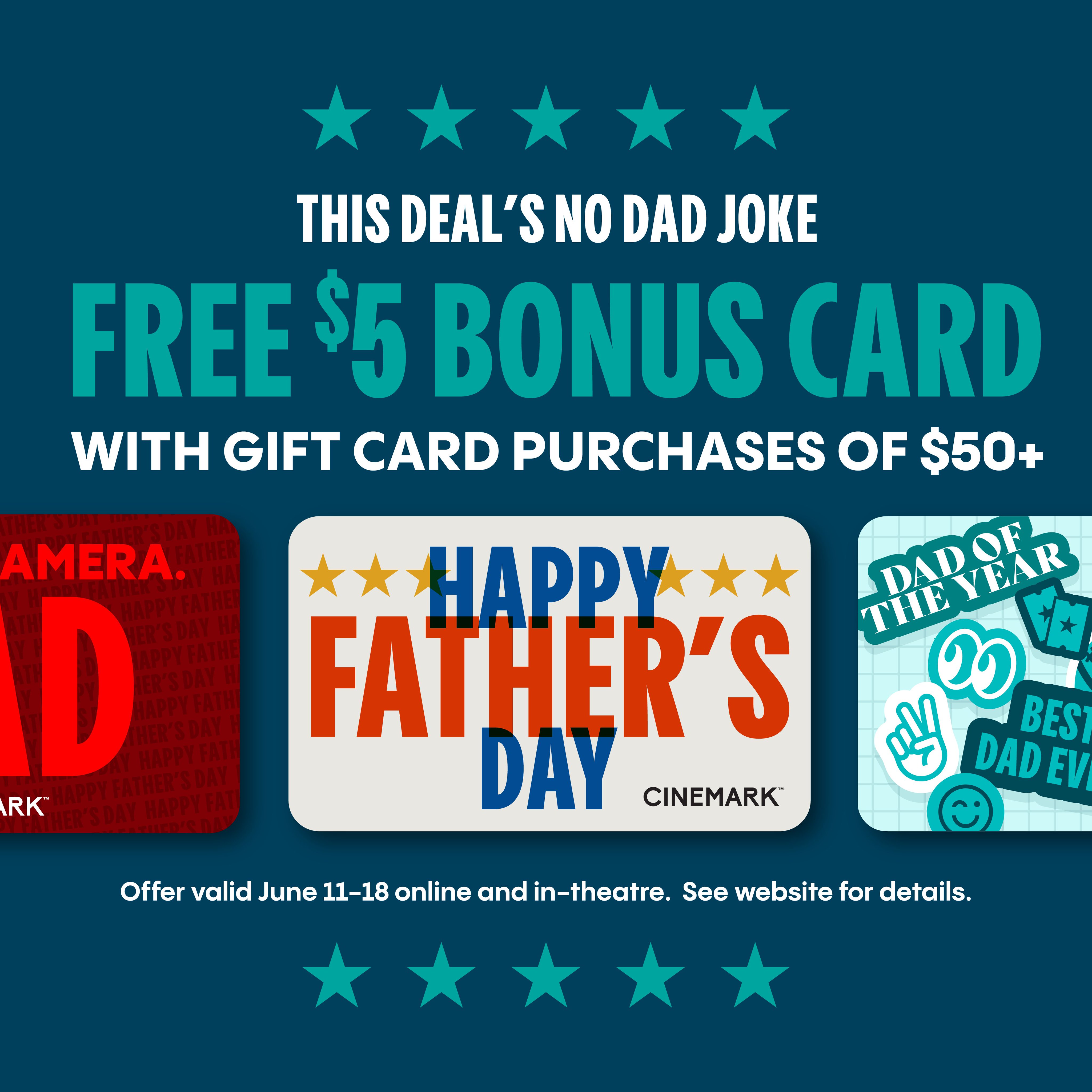 Cinemark Theatres $50 E-Gift Card