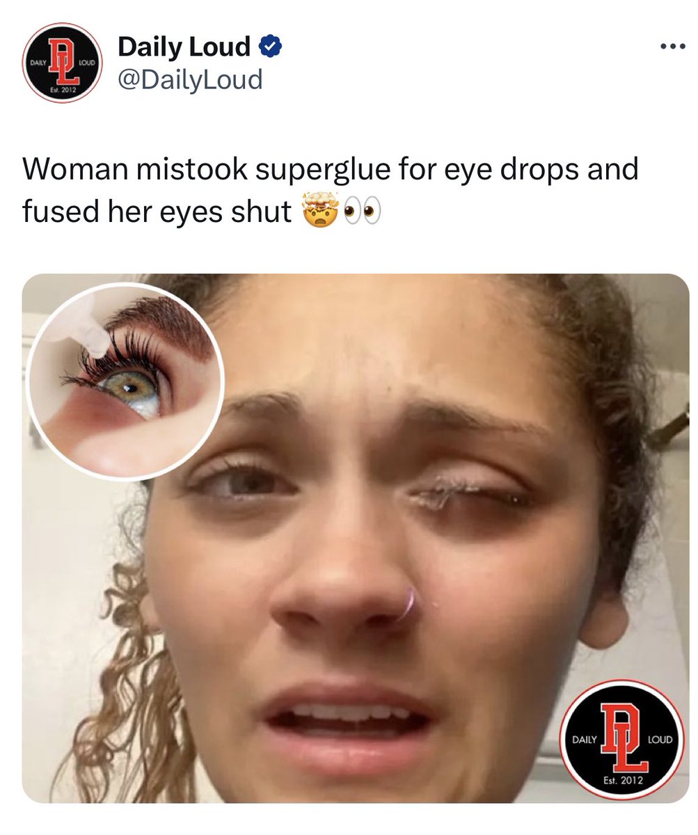 Dr. on Twitter "With superglue injuries, the reason the