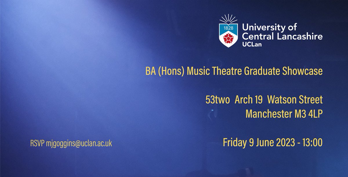 UCLan Music Theatre tweet media