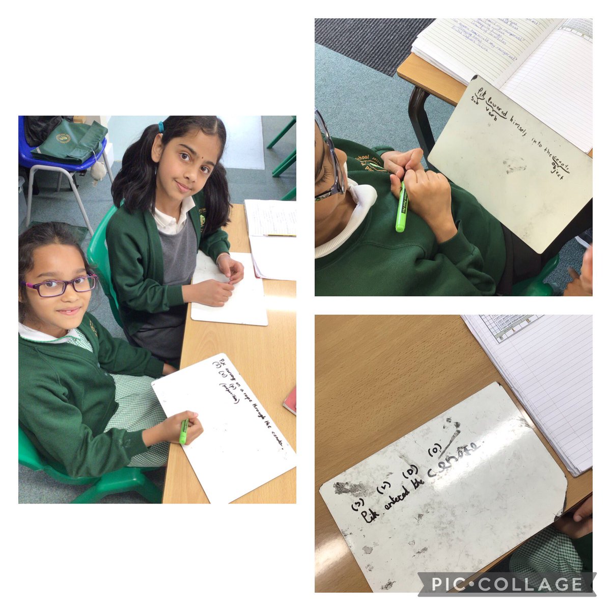 HighwoodPrim3R's tweet photo. We have been looking at what makes a sentence! The children worked very hard to make sure they wrote a sentence with a subject, verb and object! https://t.co/TZqxHgzPYp