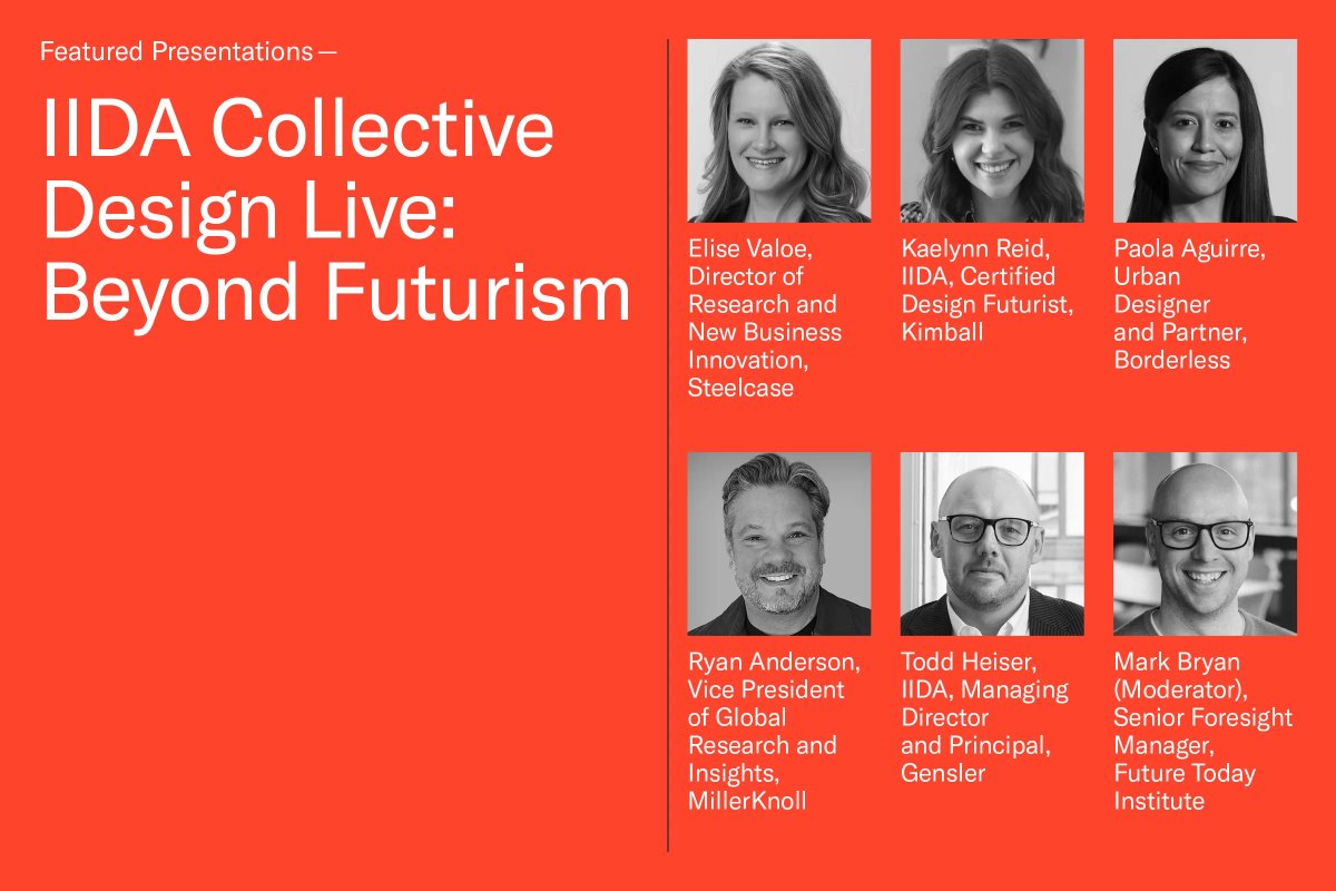 Thank you <a href="/iida_hq/">IIDA</a> and neocon_shows for including our perspective in this conversation - join @paolaguirreserrano &amp; design leaders in this featured panel
"Beyond Futurism"

neocon.com/programming/ke…