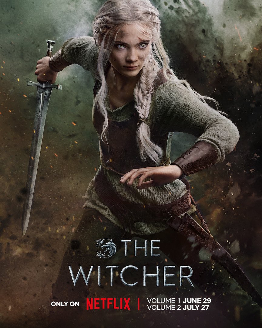 Nieuwe karakterposters van The Witcher S3 op Netflix België 