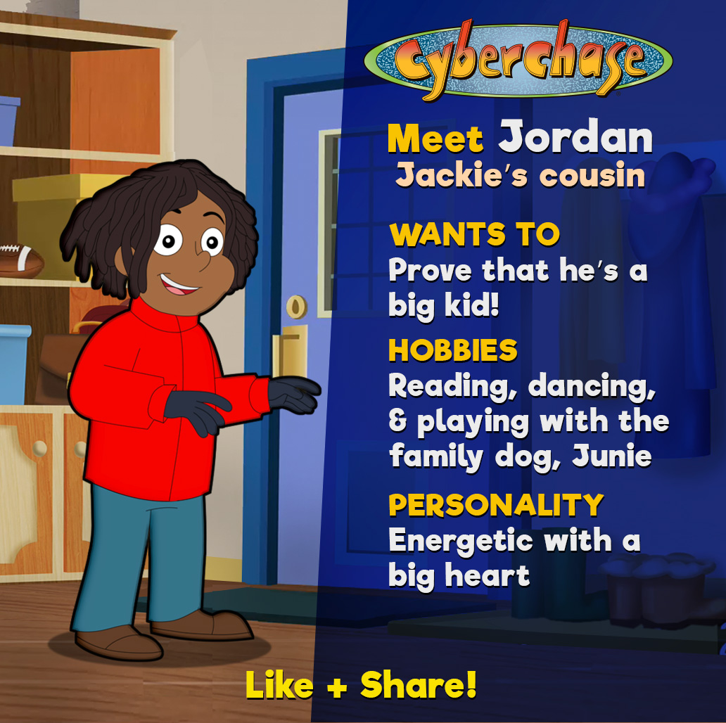 Jackie’s cousins, Jared and Jordan, have endless amounts of energy and love to play! What do you and your cousins like to do together?