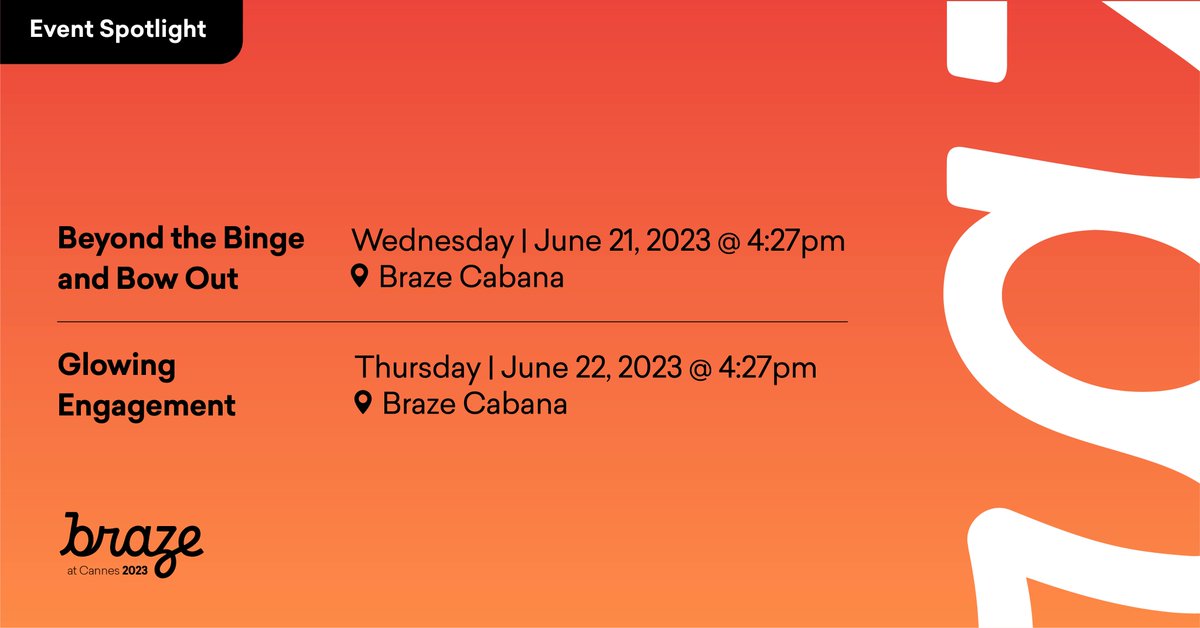 We're excited to be heading back to <a href="/Cannes_Lions/">LIONS | The Home of Creativity</a> this month. From cocktails and conversations to speaking sessions, to revealing our 427° Innovation Lab, there is something for everyone! 

Learn more and come meet with us 👉ter.li/as3730