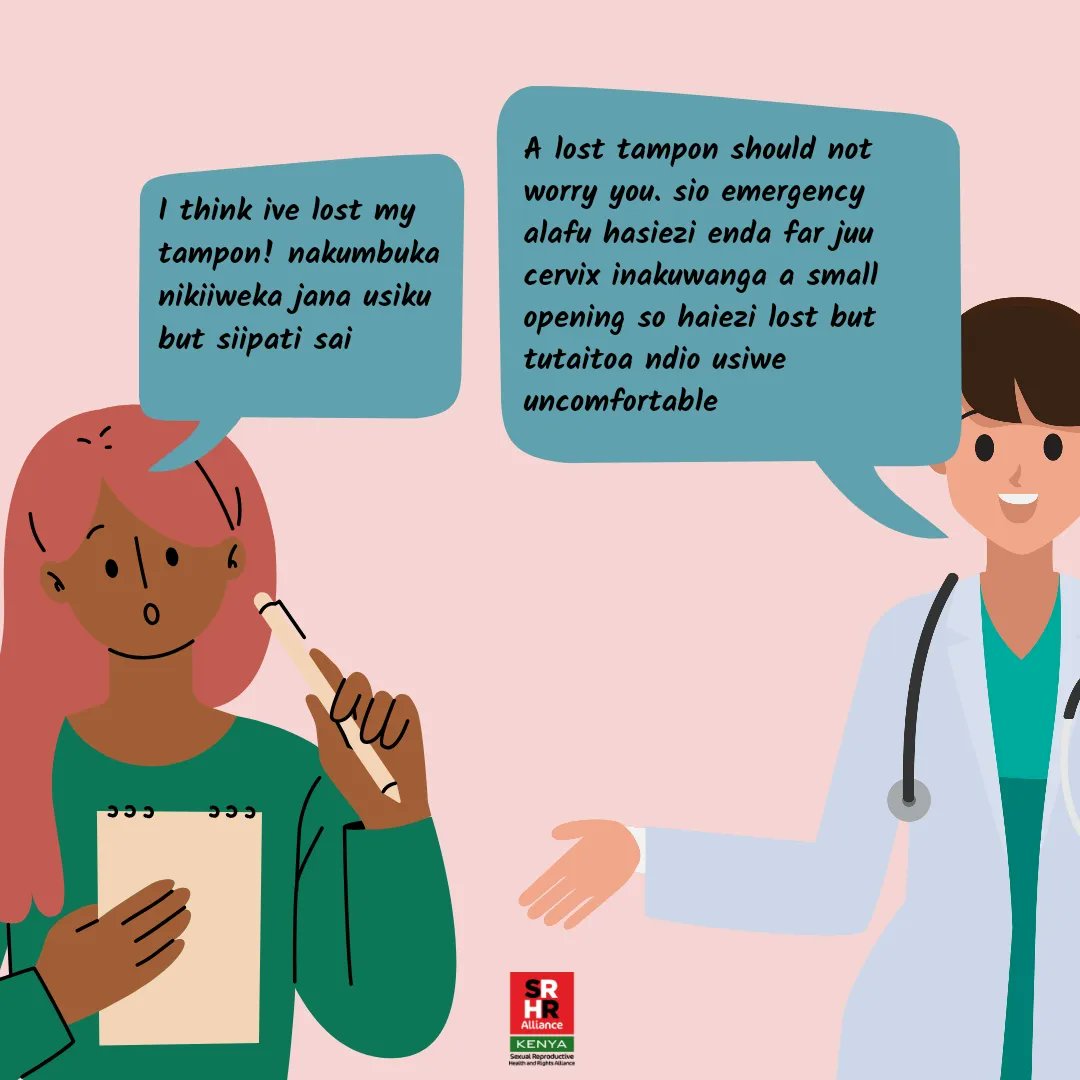 KenyaSRHR's tweet photo. This is a commonly asked question when choosing menstrual products.
We finally get an answer for you!
#AllianceListens
#menstrualhealth https://t.co/Ig3in8Ghfc