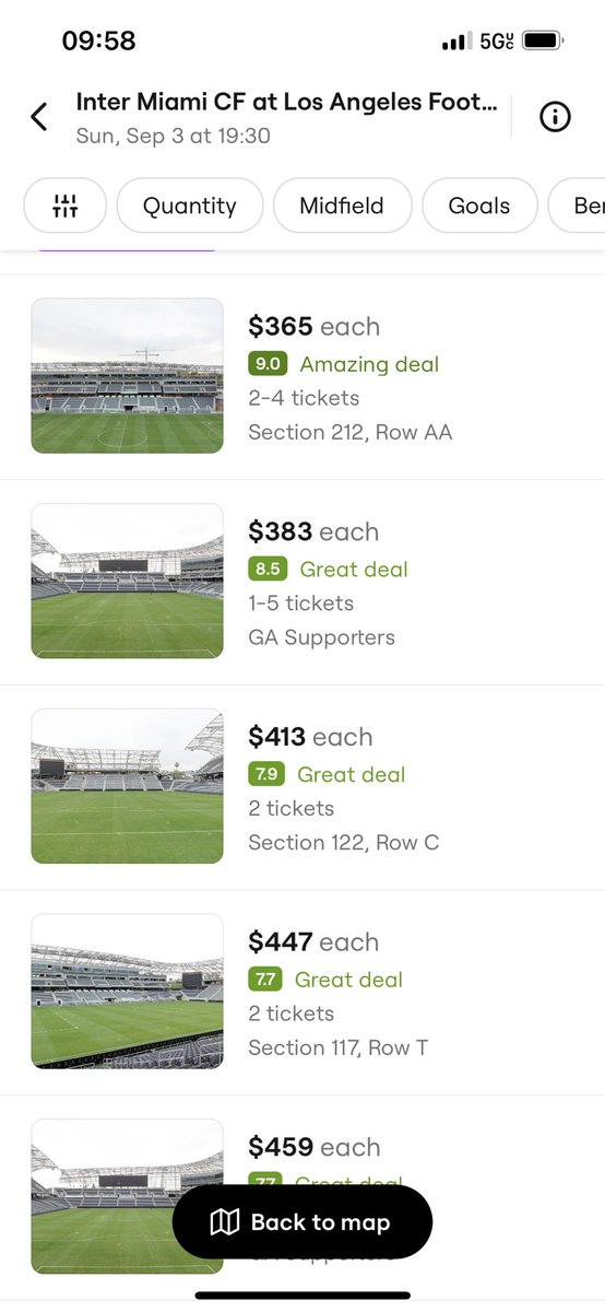 B2Bsoccer on Twitter "LAFC Vs Inter Miami Tickets are something right