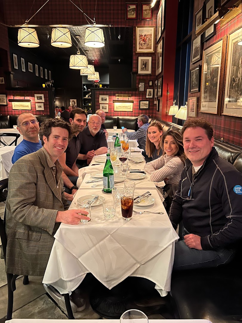 Had a fun dinner last night with some of the @Enscape3d (Chaos) crew (everyone on the left) &amp; two friends from <a href="/OverlandPartner/">Overland Partners</a> (#Texas)!

Be sure to visit their booth in the #A23con exhibit hall; they are working on some interesting things!

<a href="/AIANational/">AIA</a> 
<a href="/LakeFlato/">Lake Flato Architects</a> 
<a href="/mitevpi/">Petr Mitev</a>