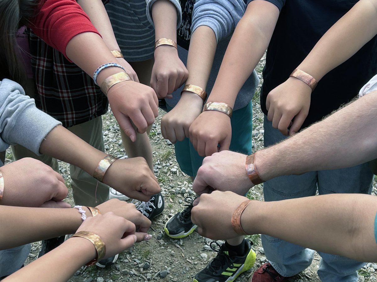 CFOFBC's tweet photo. #WorkShopWednesday: Check out some pictures from Skills Ready's stops at LA Matheson Secondary and Kinnikinnik Elementary!
Read about the workshops' impact in SD72: https://t.co/BKDiQVO3cD
#SkillsReady #CopperBracelets #Workshops | @Surrey_Schools https://t.co/BRIkrzAi68