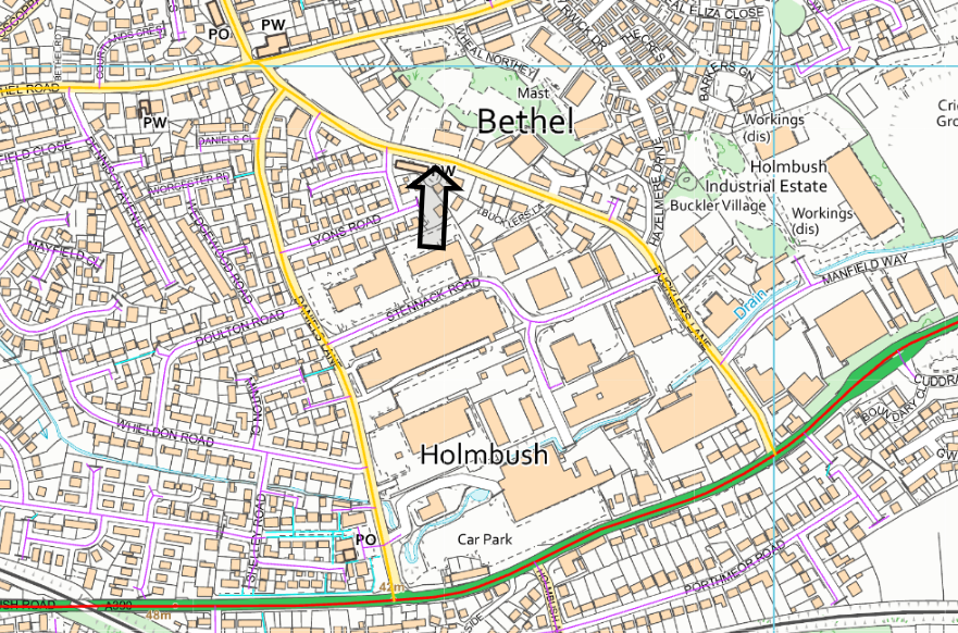 CORMACltd's tweet photo. We are aware of road subsidence at Bucklers Lane, St Austell. Our team have been monitoring the situation and have set up traffic lights on the road. We'll be on site tomorrow to start the investigation work and confirm if the road needs to be closed while we complete repairs. https://t.co/ZRc5bDASVd
