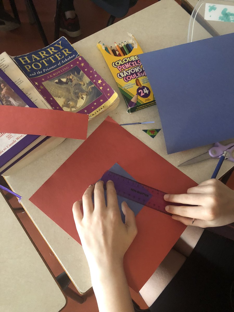 MsBall17's tweet photo. Learning a component of art, positive and negative space, to help us hone our skills as artists! Check out our wonderful creations!! https://t.co/heoDwCmvQ9
