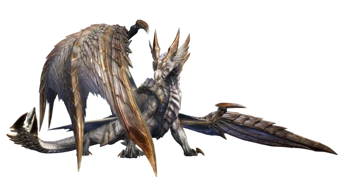 #MHサンブレイク 剣と盾を構えてる感じがアンジェロクレドみたいやな〜って 