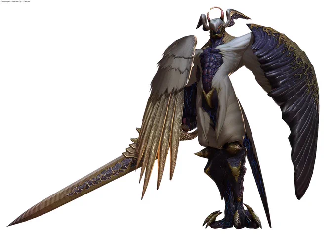 #MHサンブレイク 剣と盾を構えてる感じがアンジェロクレドみたいやな〜って 