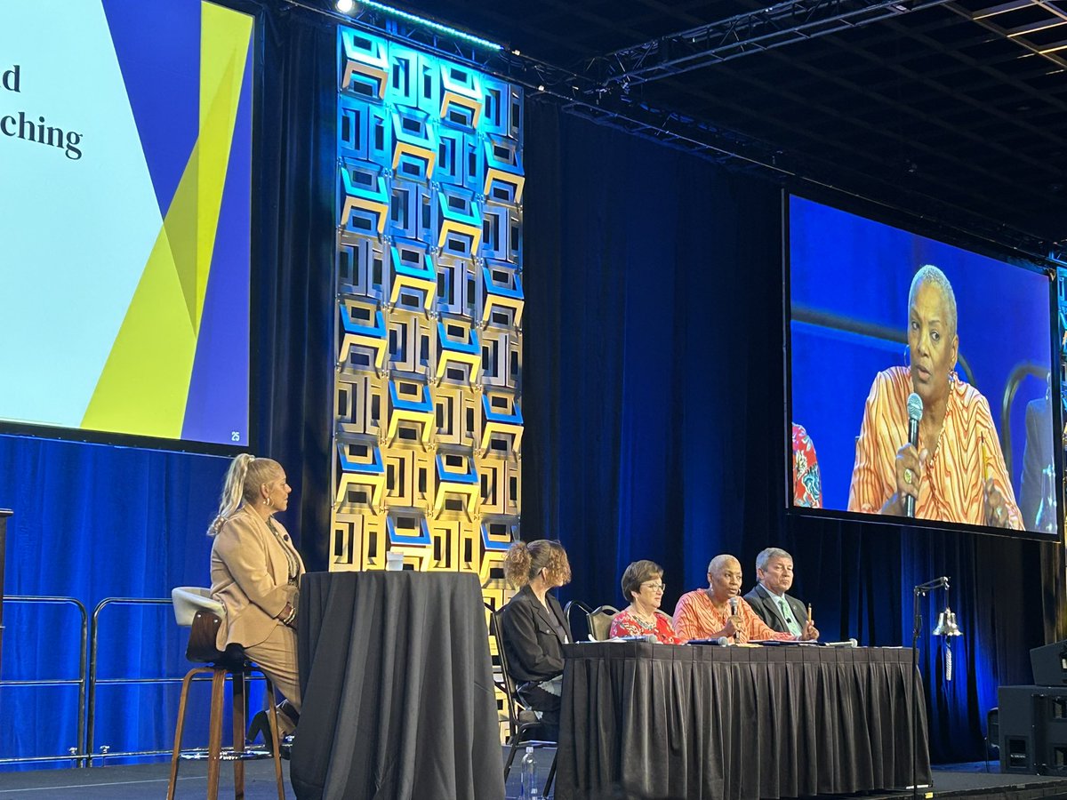 Day 2 of our Summer Institute is underway! Opening session included Florida’s Superintendent of the Year from Putnam County and a panel of former Principals and Assistant Principals of the Year.
