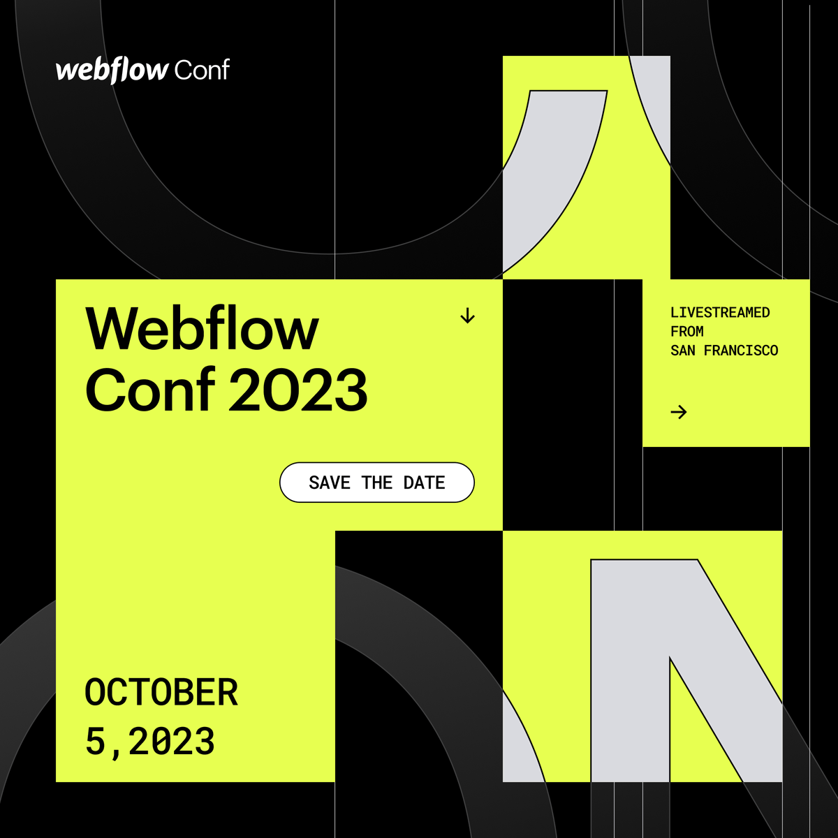 Webflow Conf tweet media