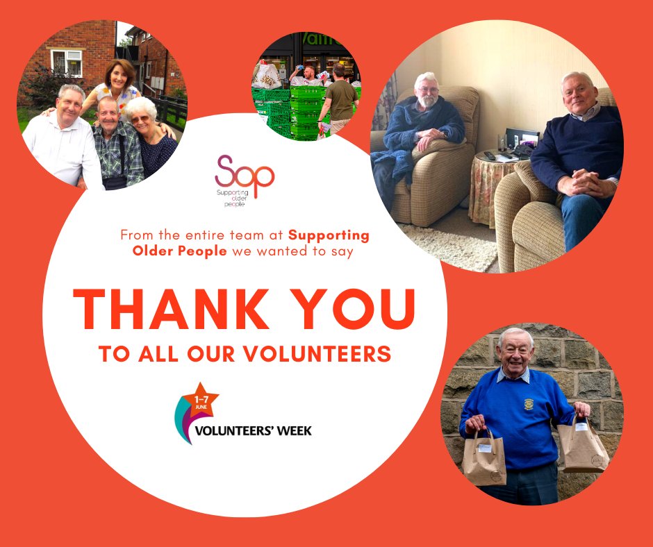 This week is #volunteerweek and we wanted to take the opportunity to thank our 130 volunteers for all their continued support and hard work. Without them, we wouldn't be able to offer the support and services we do to the older people in our community. Thank you!