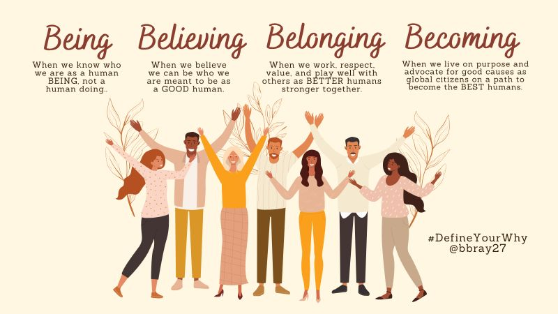 Barbara Bray✨Story Weaver✨ 🔜 #SXSWEDU #ISTE2925 (@bbray27) on Twitter photo Human #BEING, not a Human Doing
#BELIEVING in ourselves
#BELONGING to be better together
#BECOMING who we are meant to be
#DefineYourWhy #rethink_learning #purpose #WHY @IleneWinokur <a href="/Celyendo/">Celeste Endo</a> @JillDuBois22 <a href="/BiscottiNicole/">Nicole Biscotti, M.Ed. 🧡</a> <a href="/sarahdateechur/">Sarah Thomas, PhD</a> <a href="/Rdene915/">Dr. RACHELLE DENÉ POTH |ThriveinEDU #AI #AIinEDU</a> <a href="/mexusmx/">John Miller</a> <a href="/Shapiro_WTHS/">Craig Shapiro</a> Human #BEING, not a Human Doing
#BELIEVING in ourselves
#BELONGING to be better together
#BECOMING who we are meant to be
#DefineYourWhy #rethink_learning #purpose #WHY @IleneWinokur <a href="/Celyendo/">Celeste Endo</a> @JillDuBois22 <a href="/BiscottiNicole/">Nicole Biscotti, M.Ed. 🧡</a> <a href="/sarahdateechur/">Sarah Thomas, PhD</a> <a href="/Rdene915/">Dr. RACHELLE DENÉ POTH |ThriveinEDU #AI #AIinEDU</a> <a href="/mexusmx/">John Miller</a> <a href="/Shapiro_WTHS/">Craig Shapiro</a>