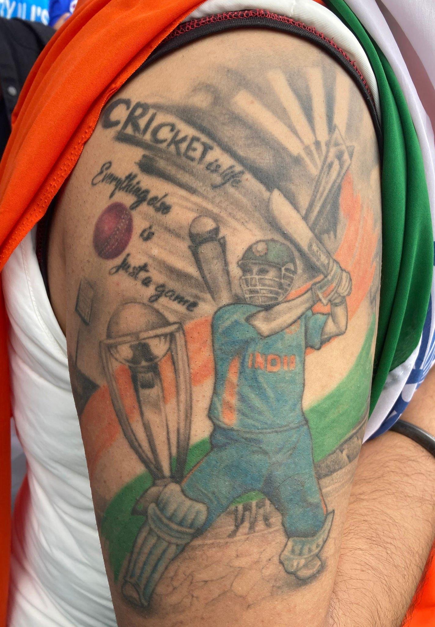 Ms Dhoni Tattoo by Being animal tattoos by Samarveera2008 on DeviantArt