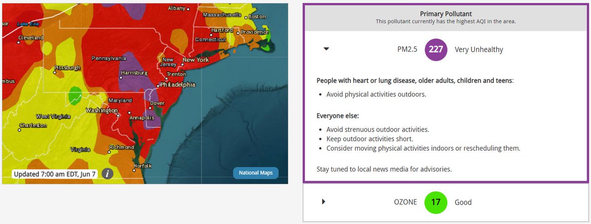 UDExtension's tweet photo. @DelawareDNREC has issued a #CodeRedAirQuality Action Day for today and most likely for tomorrow. 🔴 Please limit outdoor activities wherever possible the next few days. 

Visit DNREC’s Air Quality Forecast page for more information: https://t.co/l6BG6xgyOv. https://t.co/p0ehtoD7hk