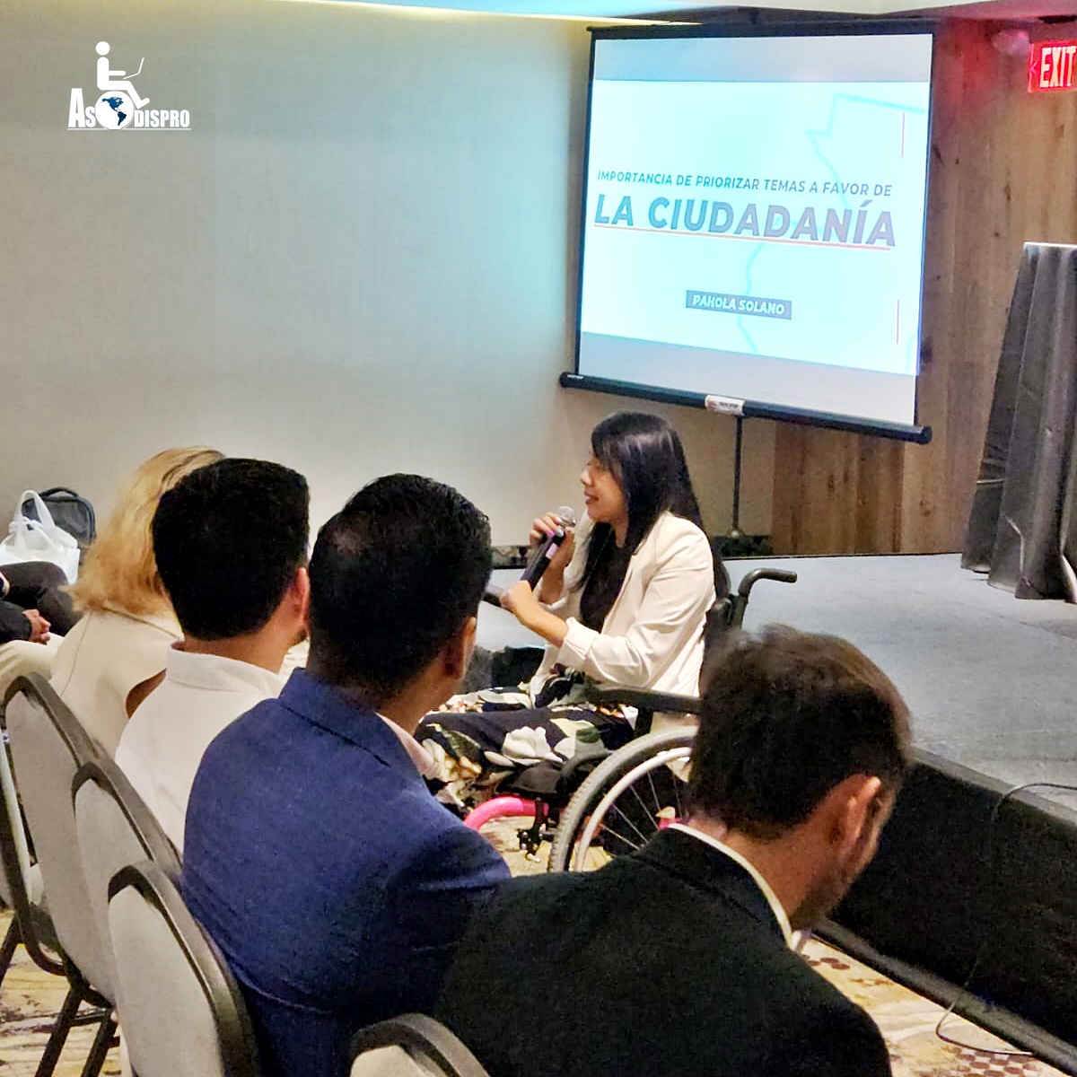 🗳✊🇬🇹Participación de Licda. Pahola Solano de ASODISPRO, en la Presentación: Agenda Ciudadana a candidatas y candidatos al Congreso por el Departamento de #Guatemala.
#YoPropongo #YoTengoPoderyVoz #YoMeSumo #Elecciones2023 #EleccionesGuatemala #GuateVota2023 #EUElecciones2023