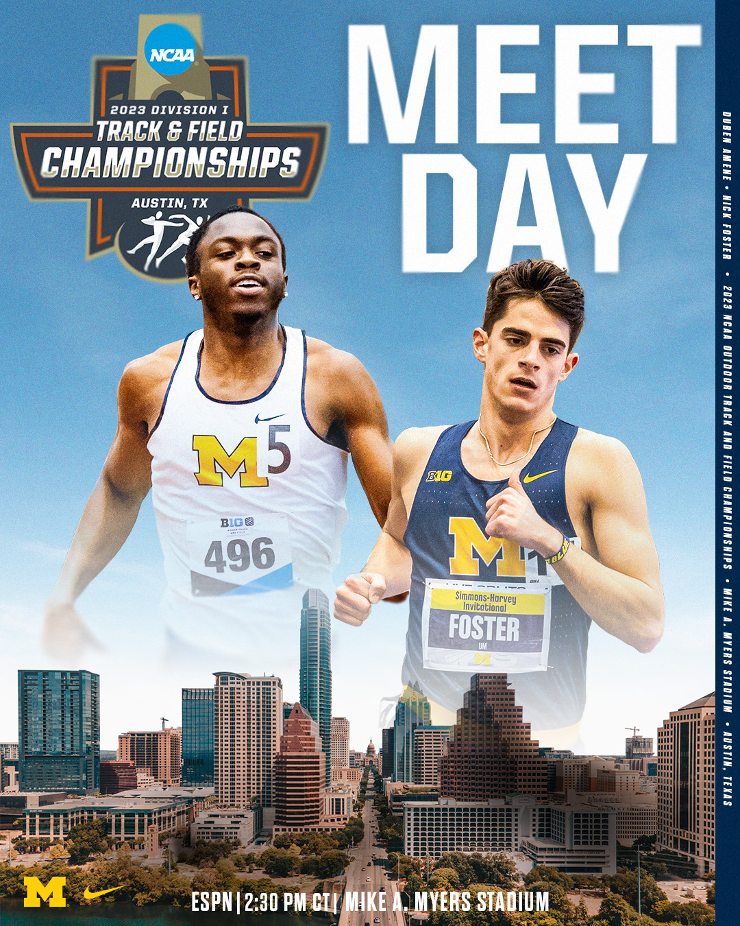 Michigan Track and Field / Cross Country on X