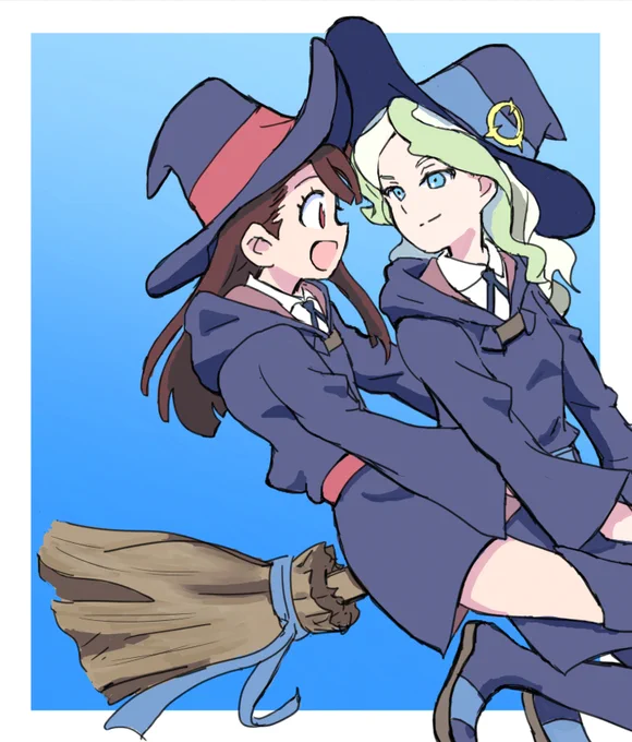 アッコとダイアナ #LWA_jp #リトルウィッチアカデミア