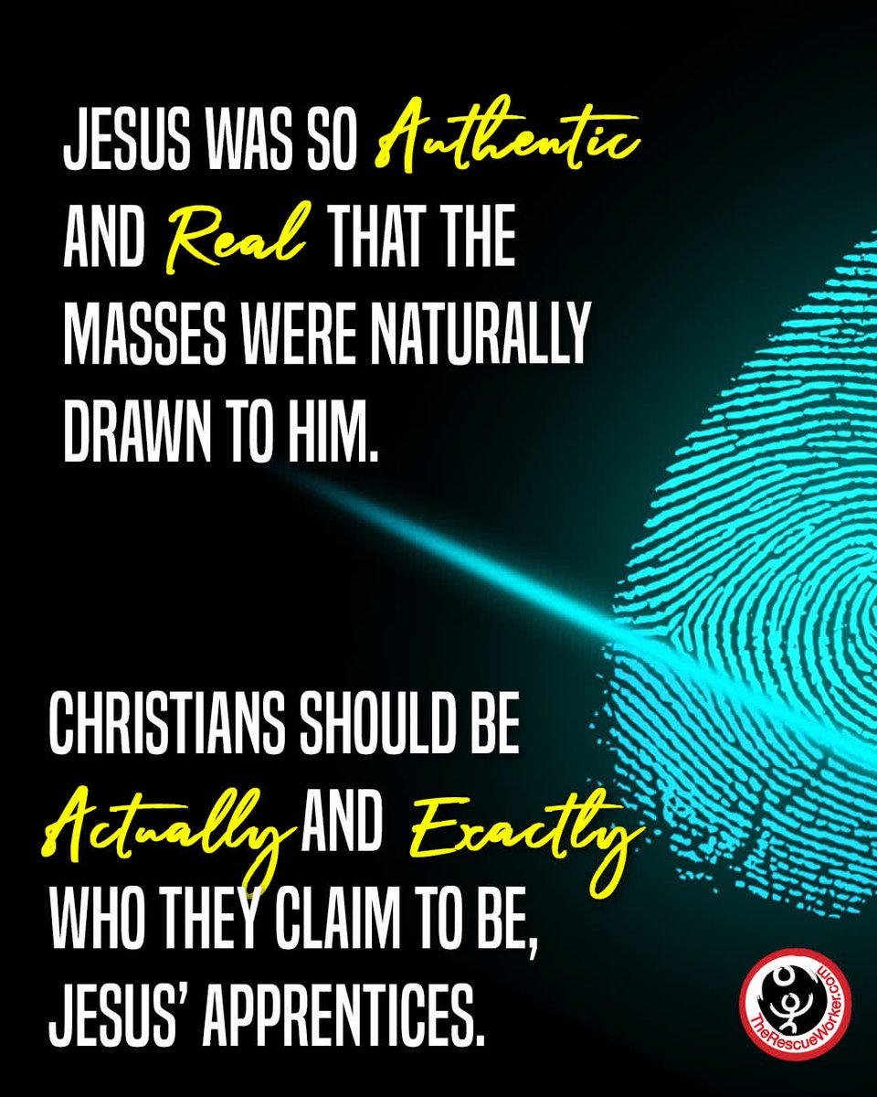TheRescueWorker's tweet photo. Are you real or are you faking being a Christian? #TheRescueWorker #Transformational #Discipleship #Apprenticeship #Disciple #Apprentice #Follower #Covenantal #TransformationalApprenticeship https://t.co/nAst6MXWl7