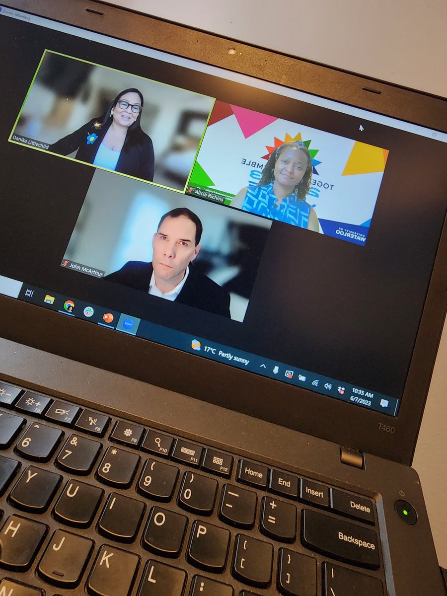 Hey Twitter, it's been a minute, but we just wrapped the opening session of the <a href="/TogetherEnsemb/">Together | Ensemble</a> conference w <a href="/mcarthur/">John W McArthur</a> <a href="/danikabillie/">Danika Billie Littlechild</a> <a href="/winterlipscombe/">winter dawn</a> Tune in today through Friday! #TogetherEnsemble2023