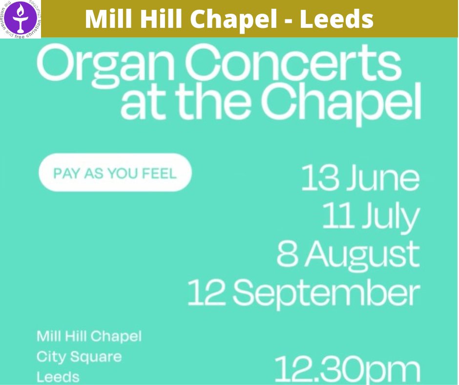 Organ Concerts At The Chapel 2023 - #MillHillChapel, Leeds
#OrganConcert #Organmusic #Organ #Leeds