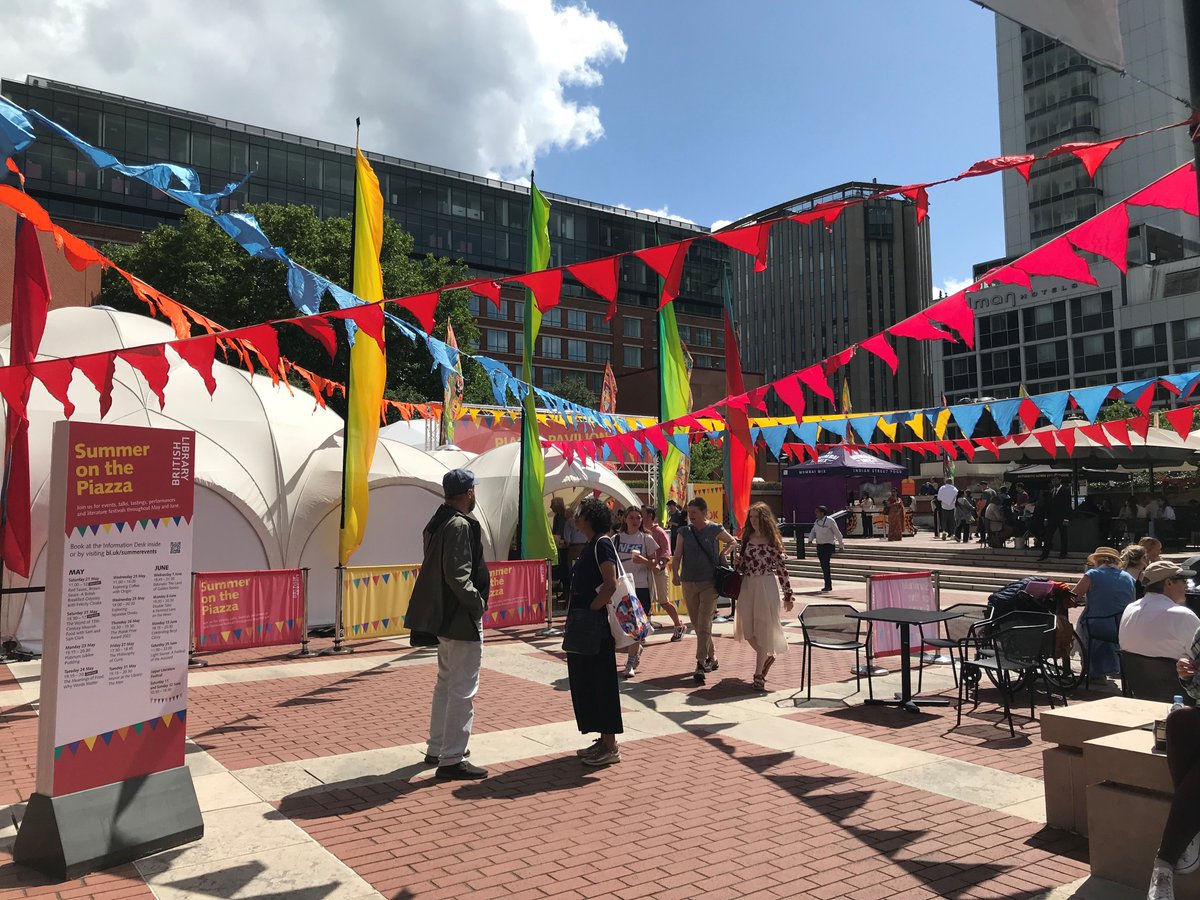 LitBritish's tweet photo. The @JaipurLitFest comes to @britishlibrary this weekend (10-11 June). Check out the line-up of writers and speakers (online and in-person tickets available): https://t.co/xK3OHelKmm… #JLFLondon

@SanjoyRoyTWA @JLFLitfest https://t.co/WMtEGDba8k