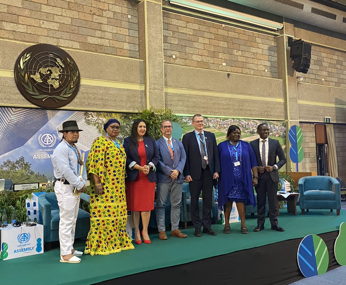 Permanent Secretary @JuhaniDamski was honoured to speak in the High Level Dialogue Panel on #SDGLocalization 🇺🇳 Thanks to all the panelists for this thought-provoking interaction!