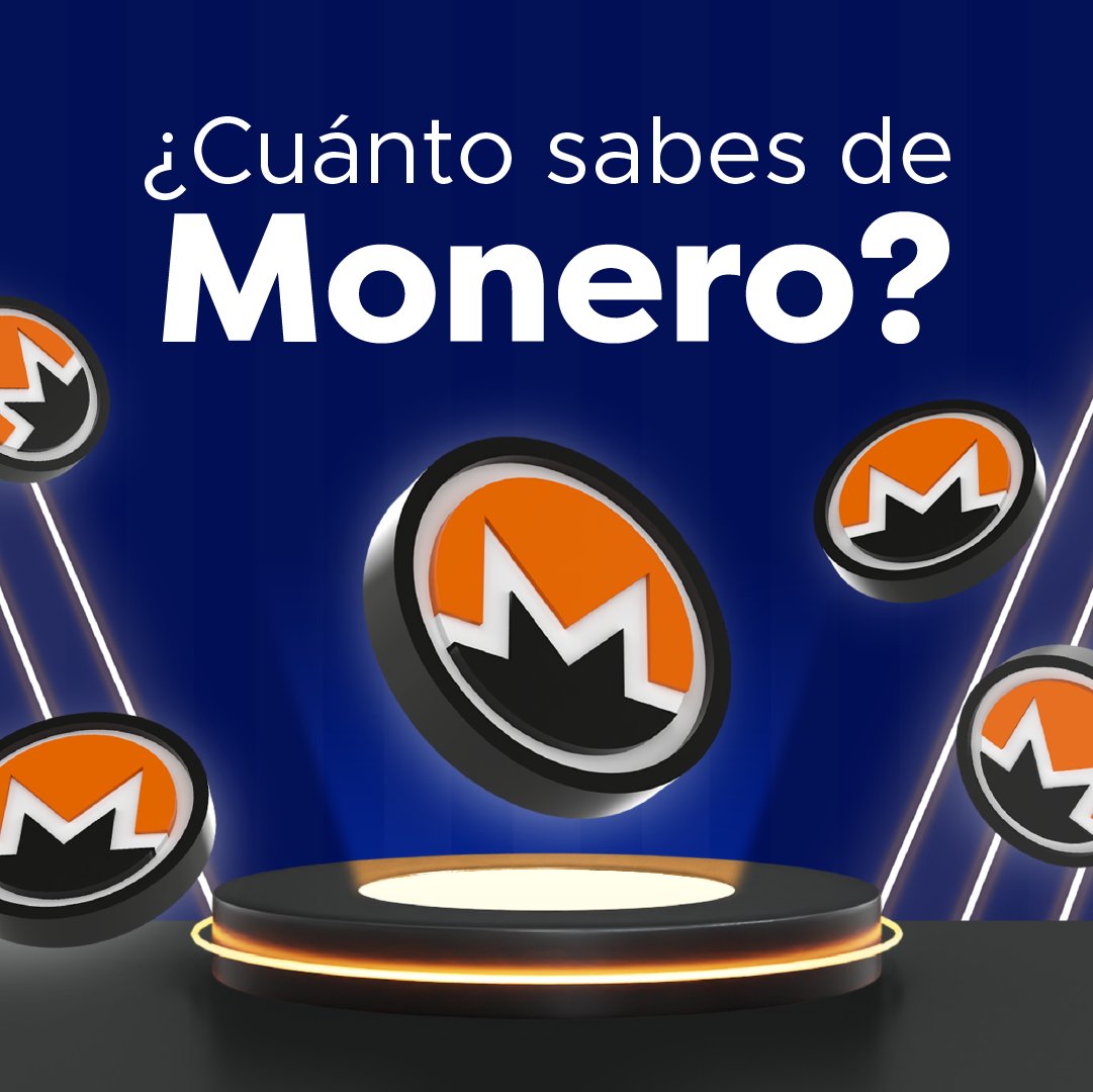 OrcaexLatam's tweet photo. ⏱Ha llegado el momento de ponerte a prueba. Rétate y demuestra🧠 ¿Qué tanto sabes sobre #Monero🟠?
Ingresa al link y descubre más información:
https://t.co/2Ur8DJyvhx
#Privacidad #Criptomonedas #Anonimato #Blockchain #mercadocrypto #crypto #cryptocurrency #adopcioncripto https://t.co/xqrboNcys0