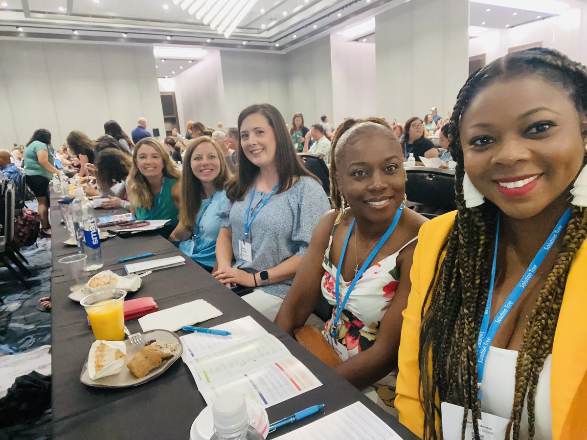 Bess T Shepherd Leaders engaging in summer learning! #RAMily ♥️💛<a href="/SolutionTree/">Solution Tree</a> #atPLC