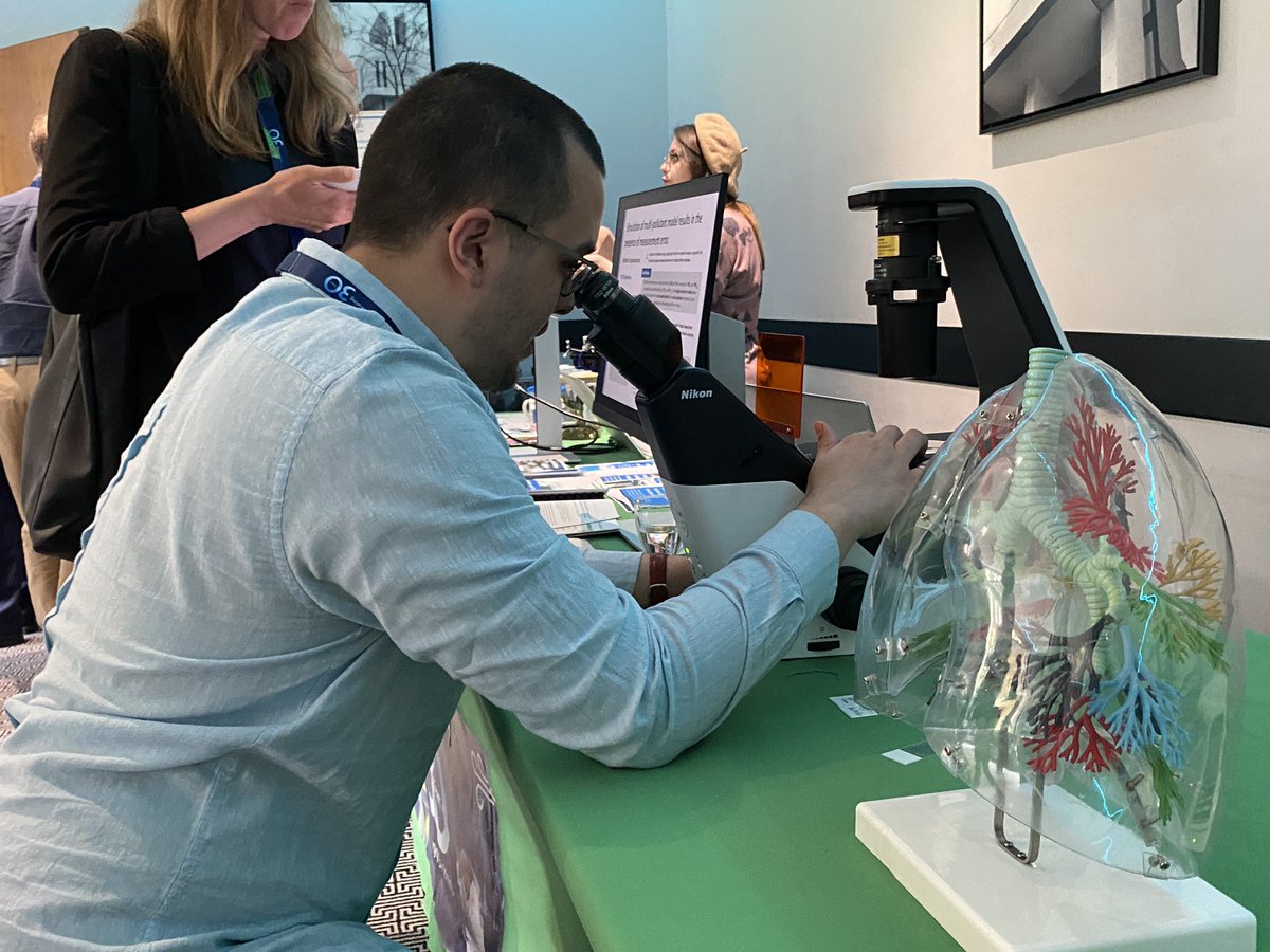 ☕️ The Emerging Chemical Contaminants and Microplastics teams from ERG are offering an insight into their research in the coffee break #ERGSymposium