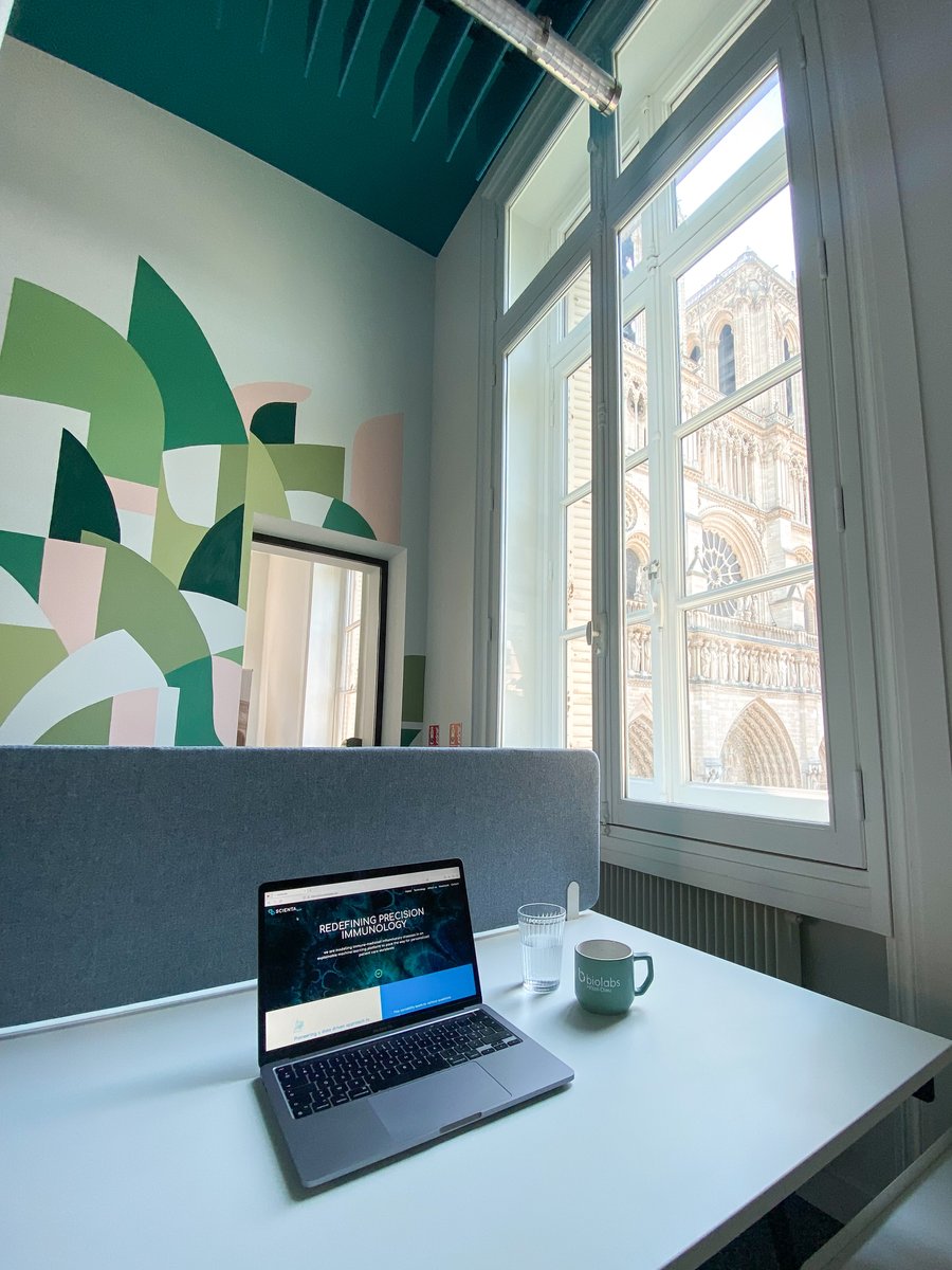 Scienta Lab (@scientalab) on Twitter photo Feeling lucky to be working in such an inspiring environment at <a href="/BioLabsFR/">BioLabs France</a>, next to the iconic Notre Dame de Paris at the Hotel-Dieu!
Thank you @Sanofi for this incredible opportunity! 🙏
#Scientalab #Biolabs #Sanofi #Goldenticket Feeling lucky to be working in such an inspiring environment at <a href="/BioLabsFR/">BioLabs France</a>, next to the iconic Notre Dame de Paris at the Hotel-Dieu!
Thank you @Sanofi for this incredible opportunity! 🙏
#Scientalab #Biolabs #Sanofi #Goldenticket