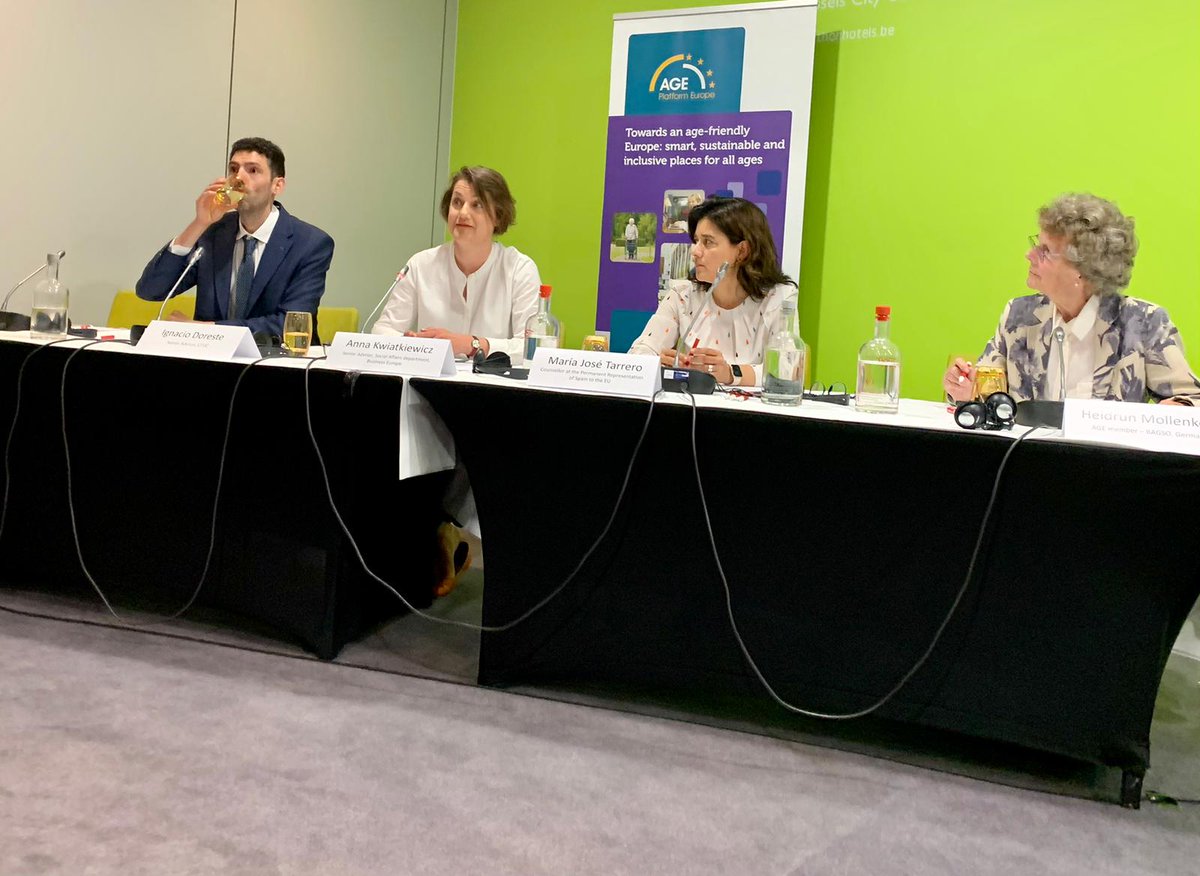 AGE_PlatformEU's tweet photo. 🗣️ Anna Kwiatkiewicz, @businesseurope
""Attracting inactive workers in the labour market is key for us. We need any talent with the right skills = the ones required by employers.(...) To keep experienced workers working, we can offer breaks, days off or shorter days."
#AGEconf23 https://t.co/s46Q7H4xSH