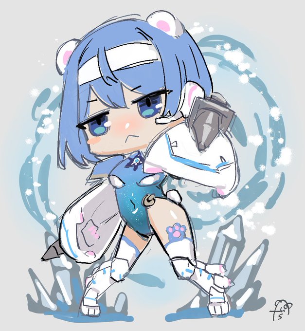 パイルバンカーシロクマつづみちゃんミニ 